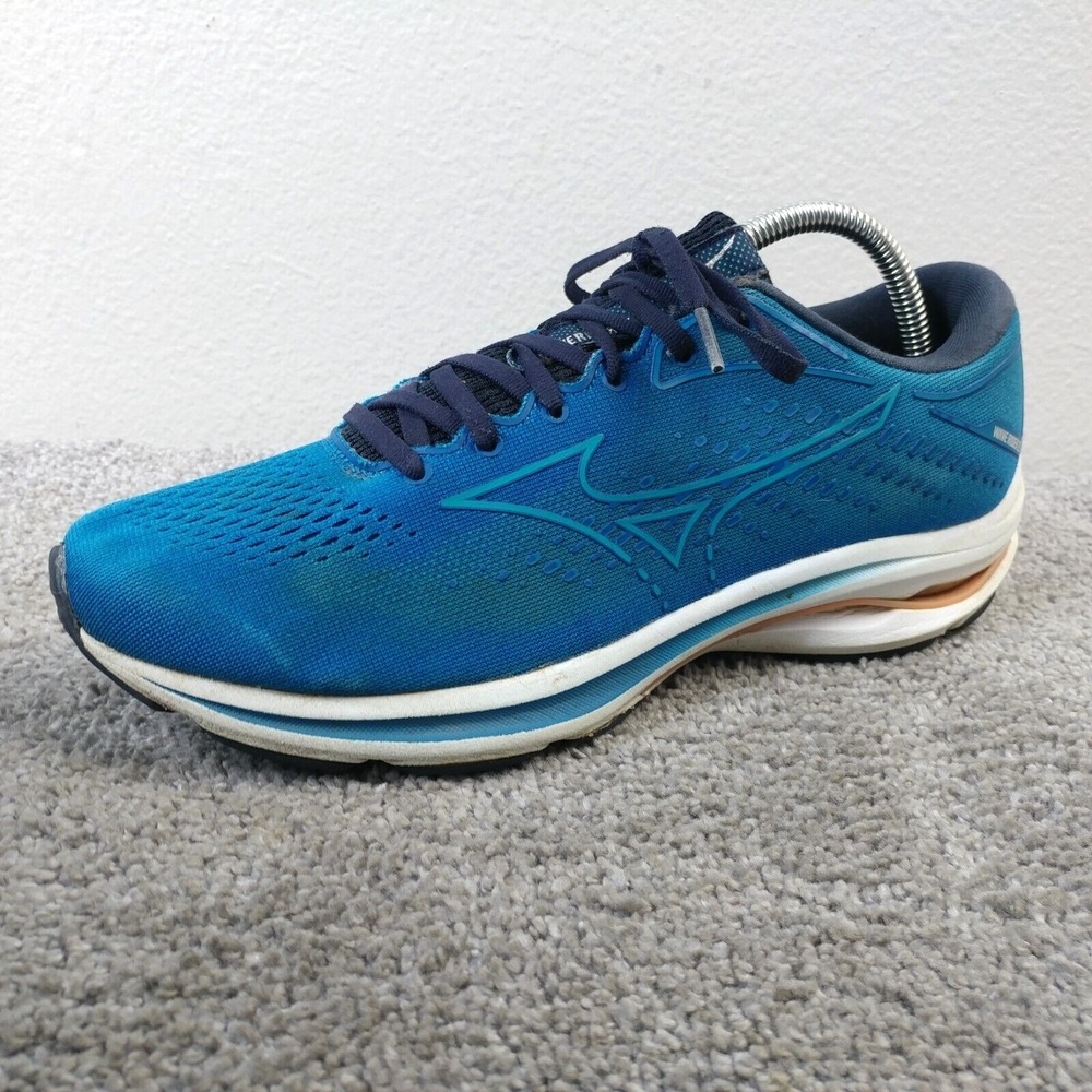 Mizuno Wave Rider 25 Womens Size 10 Running Shoes Blue 411325.5RVD
